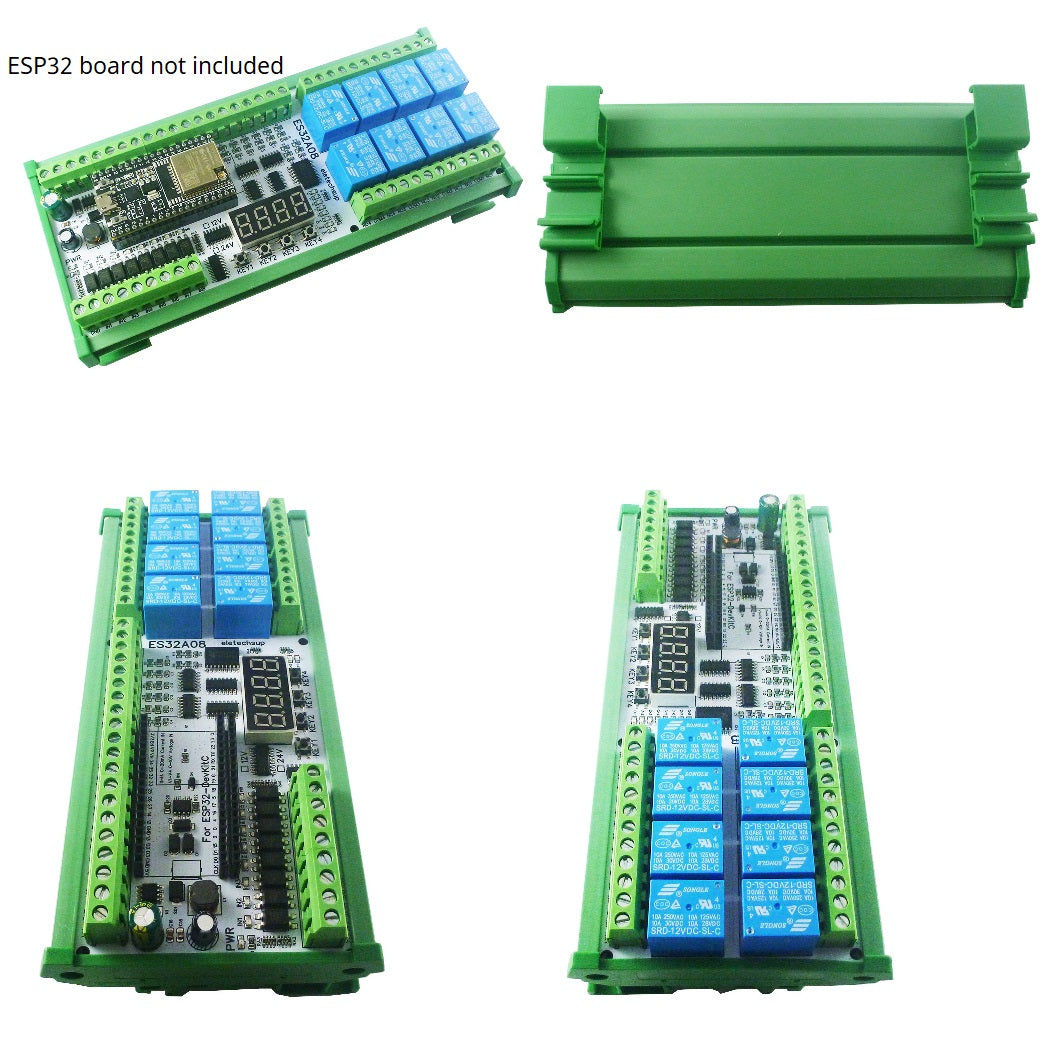 ESP32 38PIN IO Expansion Board 4x 0-10V 4x 4-20mA ES32A08 ES33B08