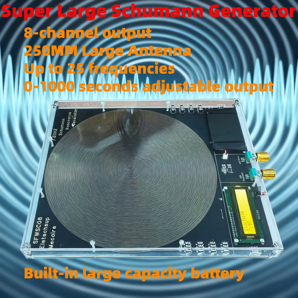 8CH Schumann Resonance Generator 7.83Hz Sleep Aid SFWSC08