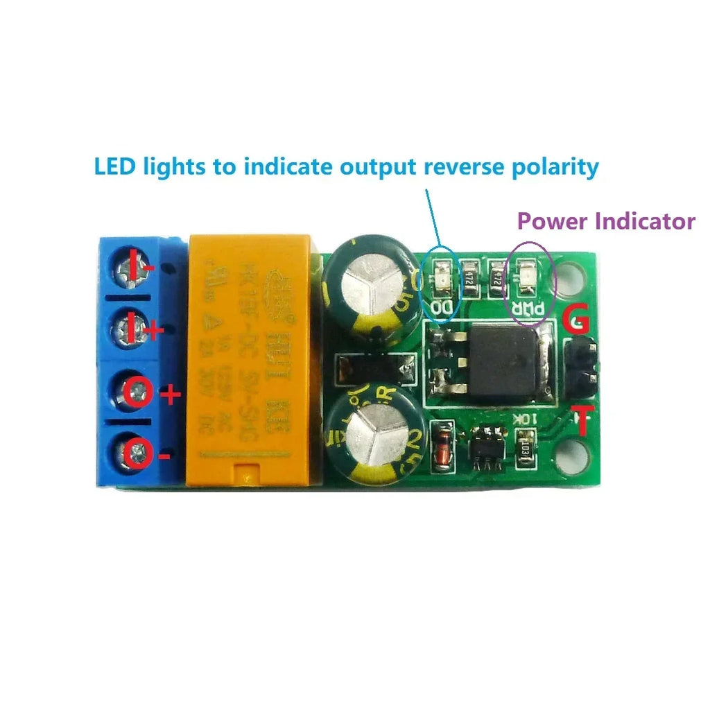 Flip-Flop Latch Relay Module DC 5-24V 2A Motor Reversible DR55B01
