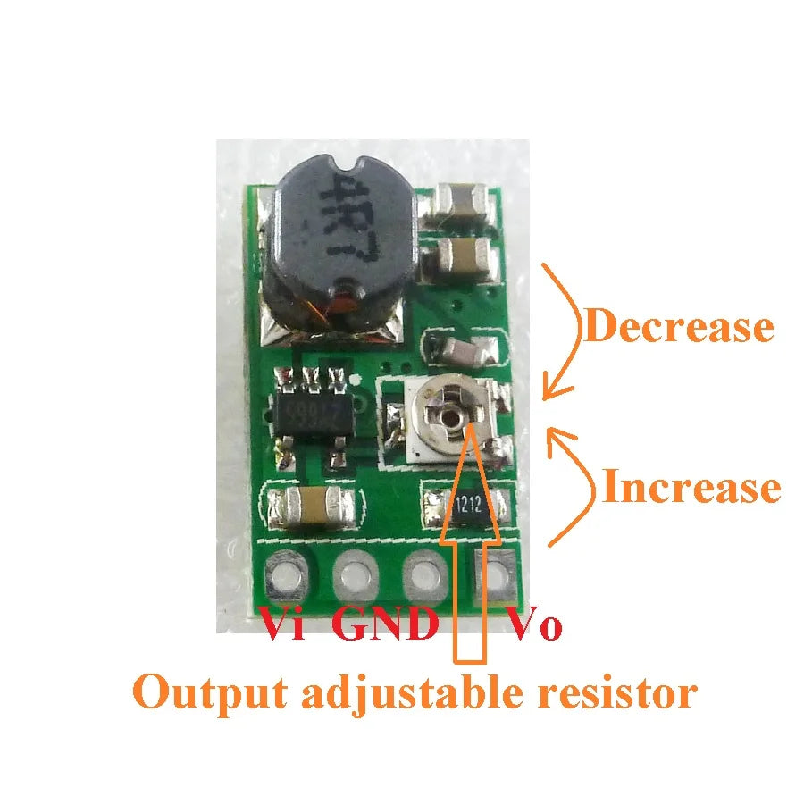 DD05AJSB 10PCS 2.5-5.5V to 0.6-5V Adjustable DC-DC Buck Module