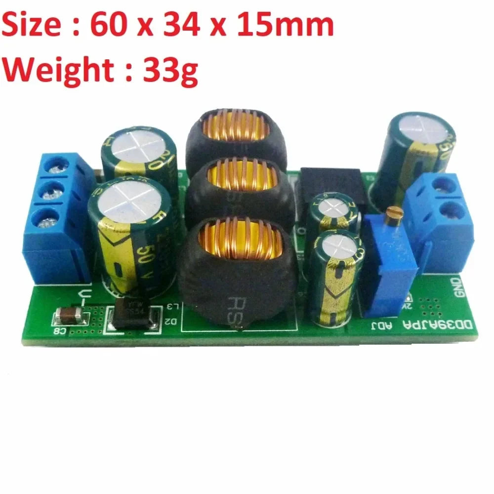 20W ±3-30V Dual Output Boost-Buck Converter Module DD39AJPA DD39AJPB