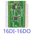 5-in-1 32DI/32DO Modbus RTU RS485 5V/3.3V TTL Board R4IOJ32