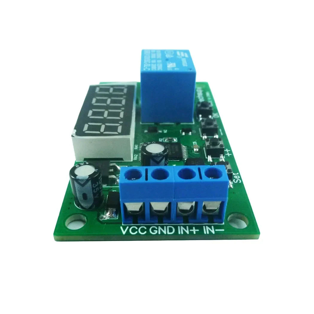 DC 5V/12V/24V Multifunction Pulse Counter Delay Relay PLC KC23C01