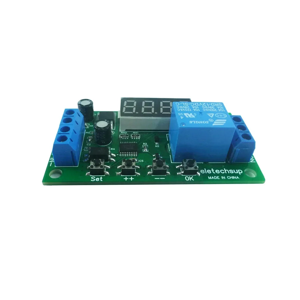DC 5V/12V/24V Multifunction Pulse Counter Delay Relay PLC KC23C01